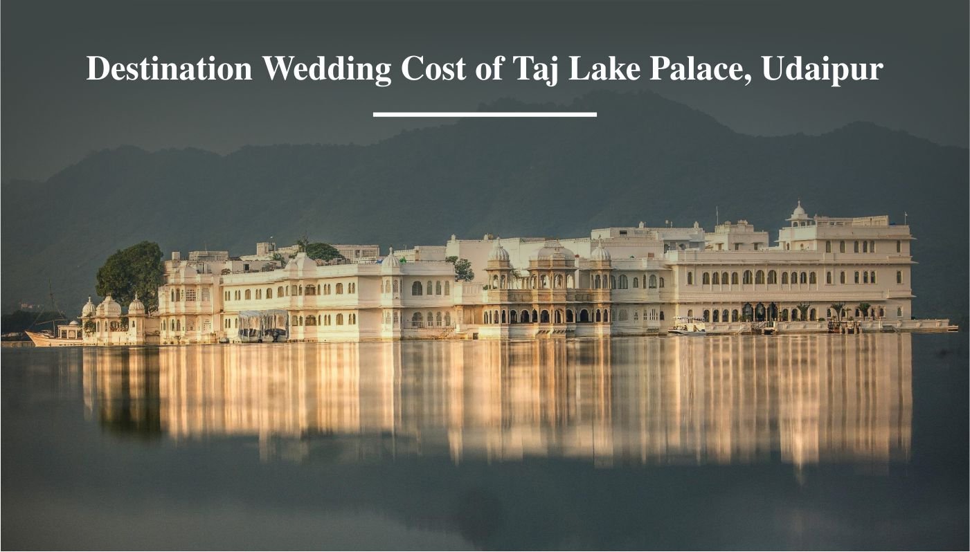 taj lake palace wedding cost