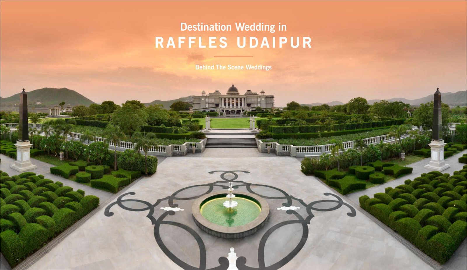 cost of destination wedding in raffles Udaipur