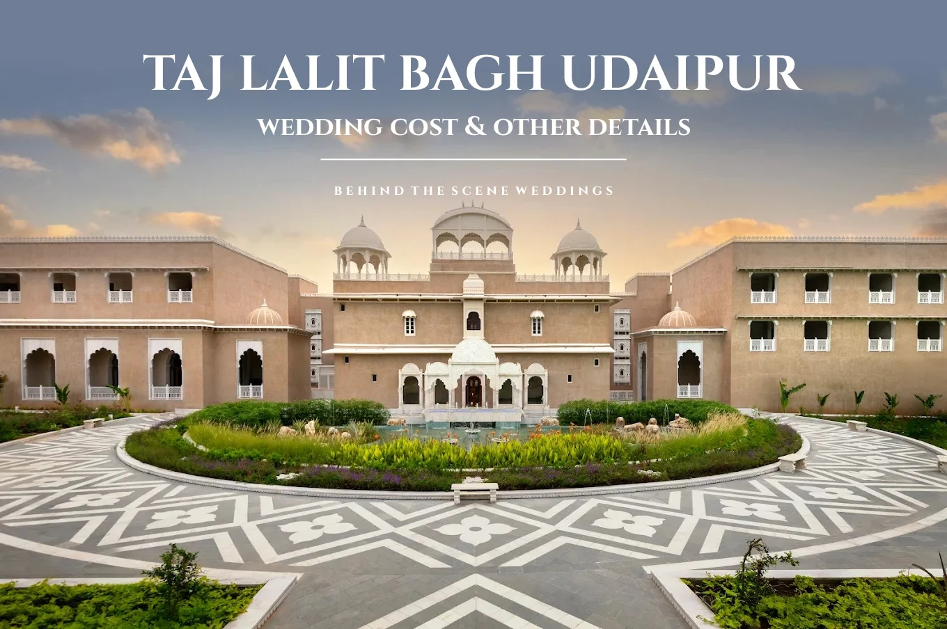taj lalit bagh wedding